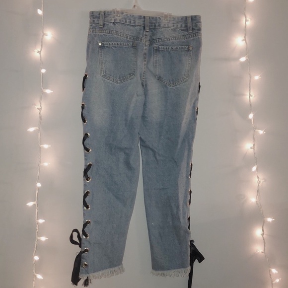 san souci ribbon mom jeans - Picture 6 of 7